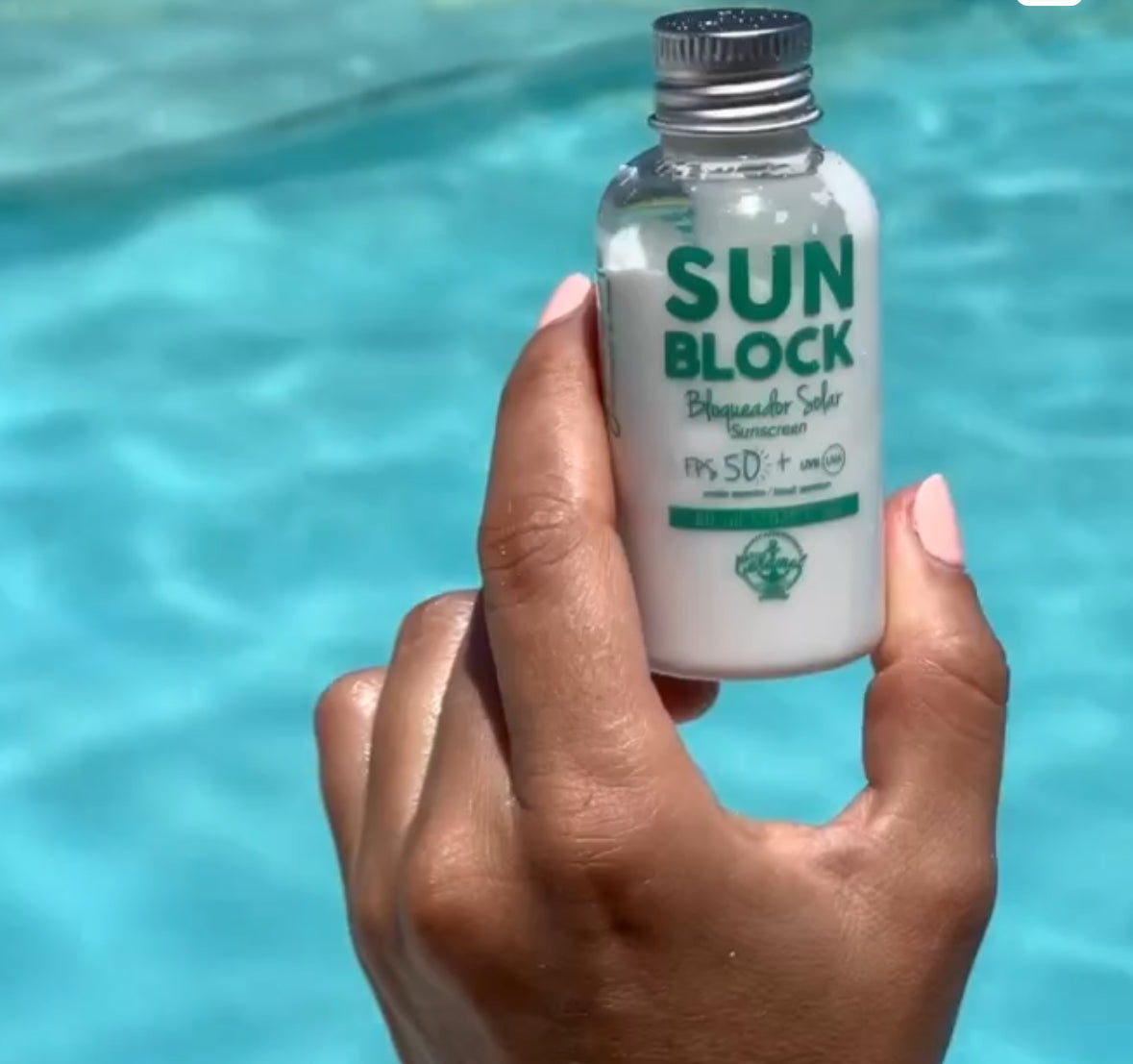 Bloqueador solar FPS 50+ 60 ml