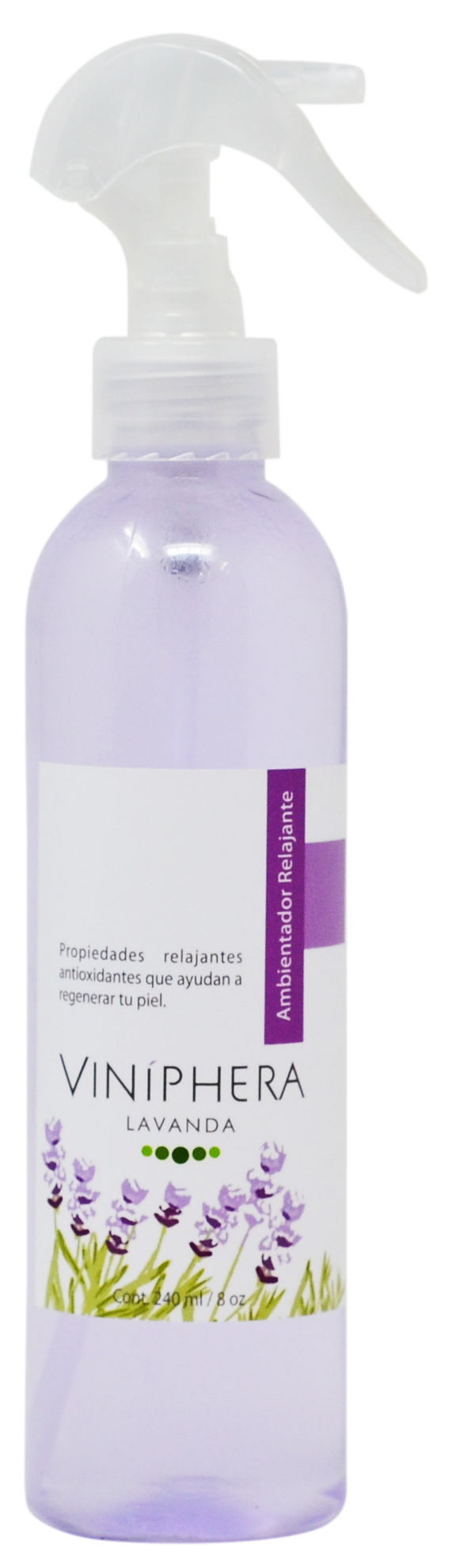Ambientador relajante de lavanda en atomizador 120ml/4oz