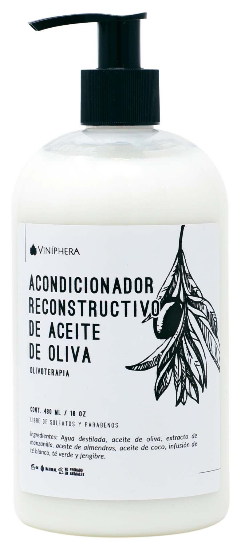 Acondicionador Reconstructivo De Olivo Terapia 480 ml./16oz.