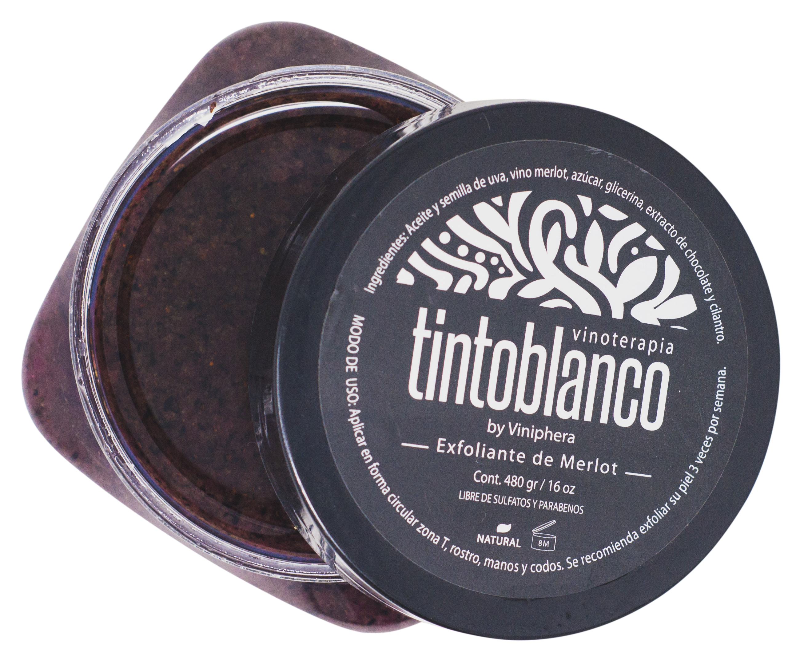 Exfoliante de TintoBlanco 240ml/8oz