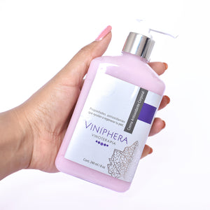 Crema Hidratante Con Dosificador  De Vino 240 ml/8oz