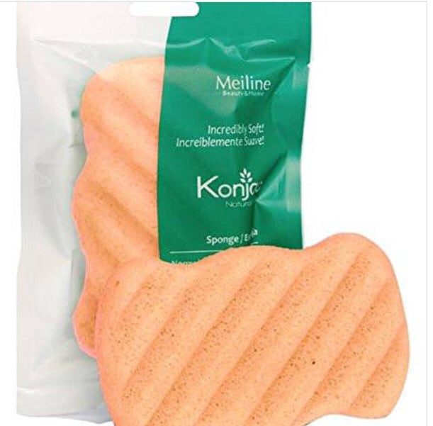 Esponja corporal de Konjac de Lycopeno (naranja)