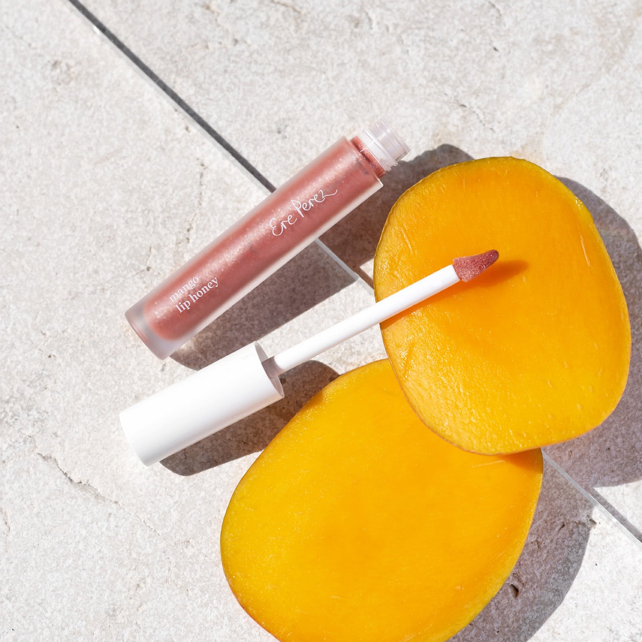 Lipgloss con mango tono anaranjado CHILLI