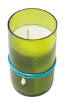Vela Aromatica en botella reciclada (diferentes aromas) 8 oz