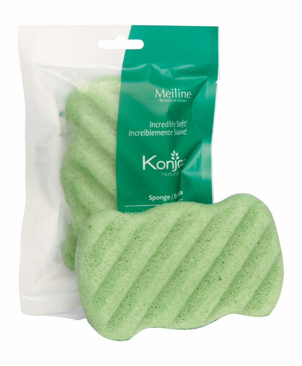 Esponja corporal Konjac de Té Verde (verde)