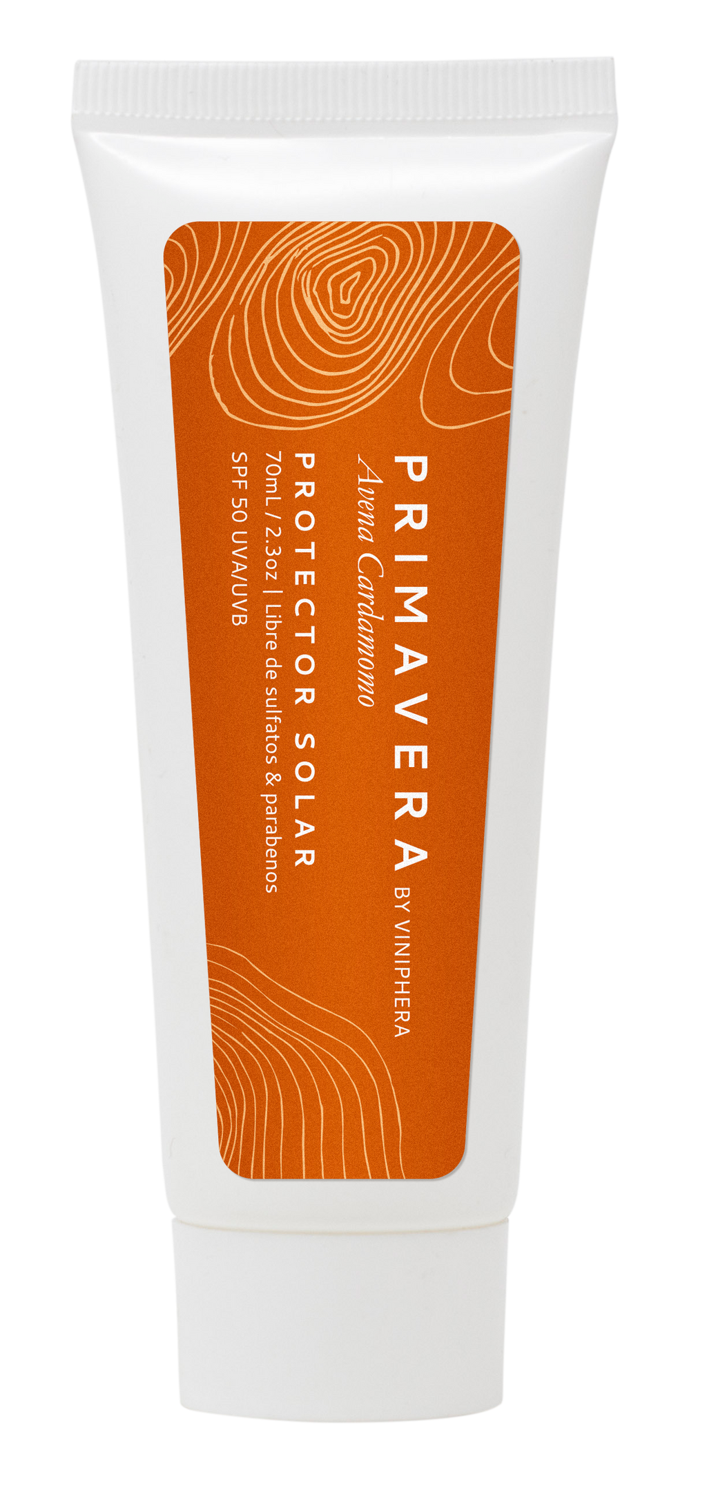 Protector solar Avena-Cardamomo 70ml FPS 50
